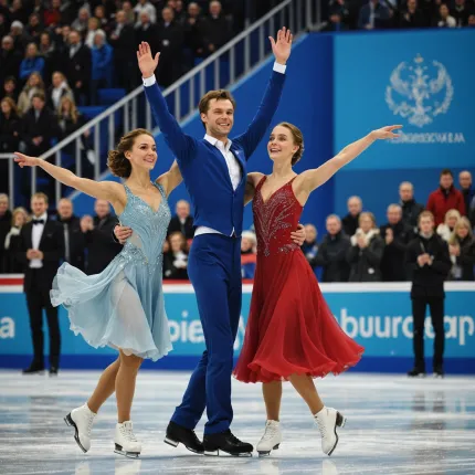 Скандал на чемпионате России по фигурному катанию: Бойкова и Козловский завоевали золото, а Мишина и Галлямов — вторые